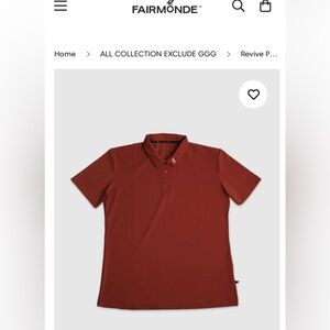 Women’s Fairmonde Revive Pro Polo - Spiced Apple Polo XXL